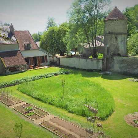 Willa Gite De Groupe Des Alouettes 10 Lits Simples Châtel-Censoir Zewnętrze zdjęcie